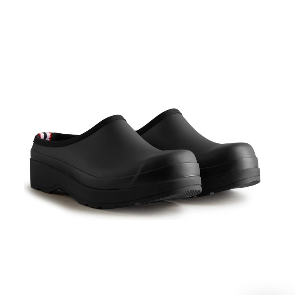 Hunter Play Clogs Size 8 Black